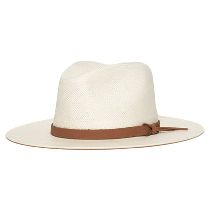 Summer straw hat Fedora-Black | Karnz