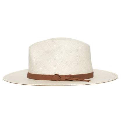 Summer straw hat Fedora-Black | Karnz