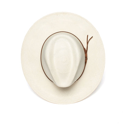 Summer straw hat Fedora-Black | Karnz