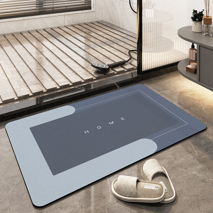 Skanto | Absorbent Microfiber Bath Mat | Quick-Drying Soft Floor Mat for Shower & Bath Use