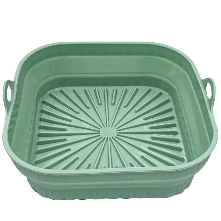 Air Fryer Silicone Grill Pan Reusable Baking Tray | Bowlift
