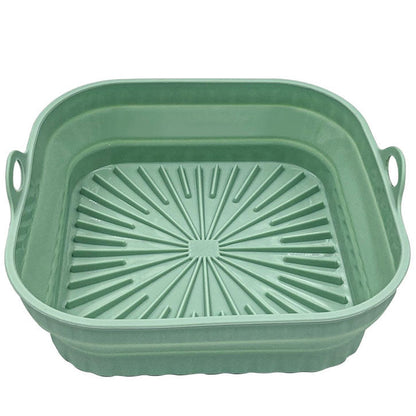 Air Fryer Silicone Grill Pan Reusable Baking Tray | Bowlift