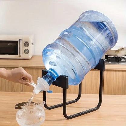 Water Bottle Metal Stand With Tap Bowlift