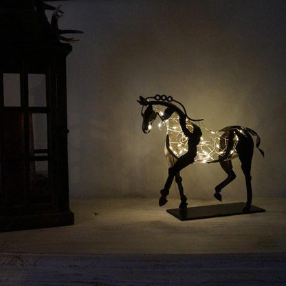 Handmade Metal Horse Sculpture "Adonis" | Bowlift