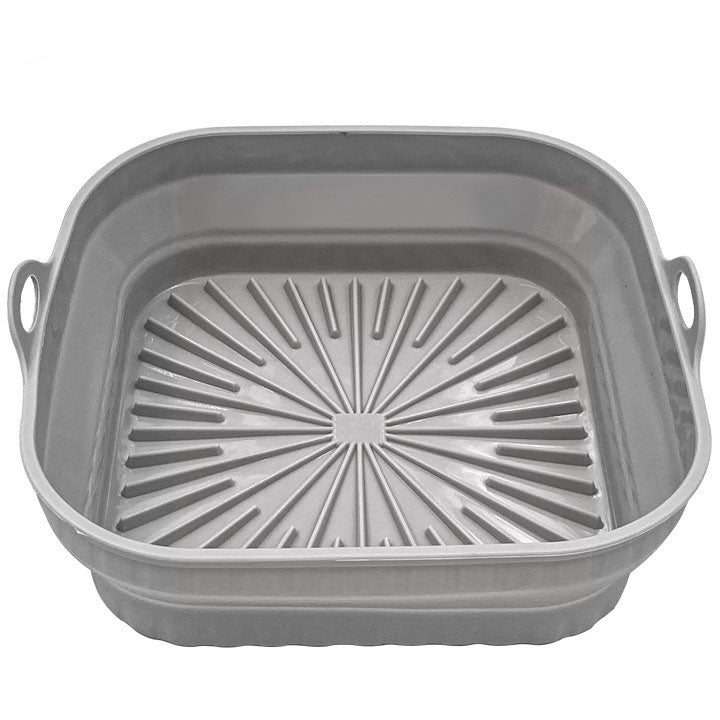 Air Fryer Silicone Grill Pan Reusable Baking Tray | Bowlift