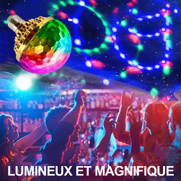 LED Disco Ball Colorful Rotating Light Bulb | Brehn