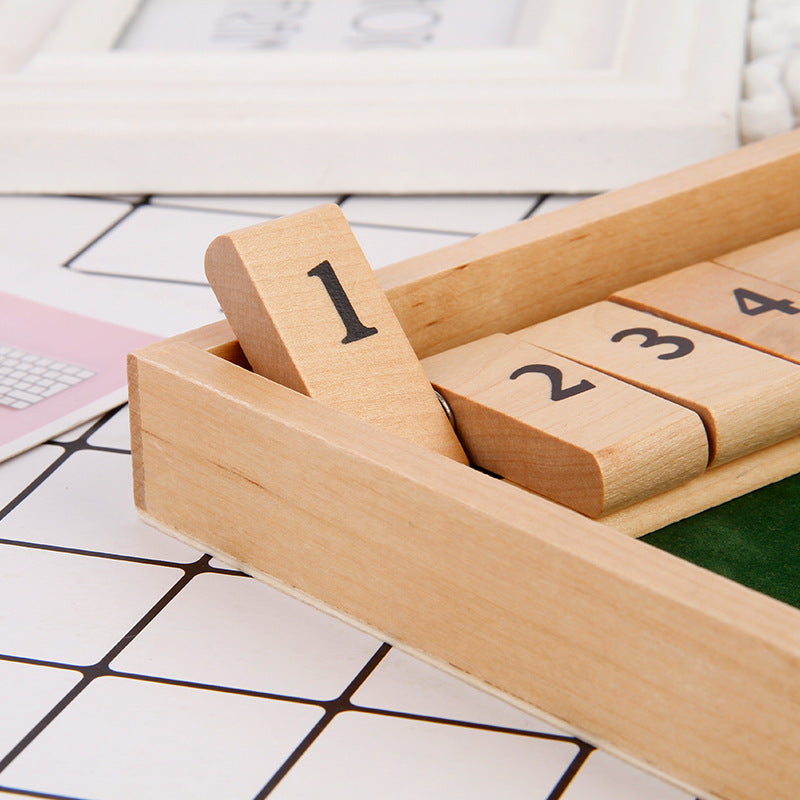 Skanto | Shut The Box Game - Fun Board Game for Adults & Kids