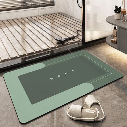 Skanto | Absorbent Microfiber Bath Mat | Quick-Drying Soft Floor Mat for Shower & Bath Use