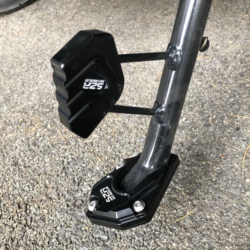 BowLift | Motorcycle kickstand foot side stand extension pad
