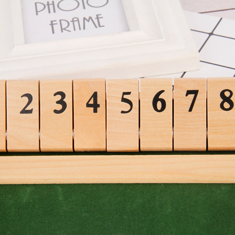 BowLift | "Shut The Box" game – Fun table math game for adults and children