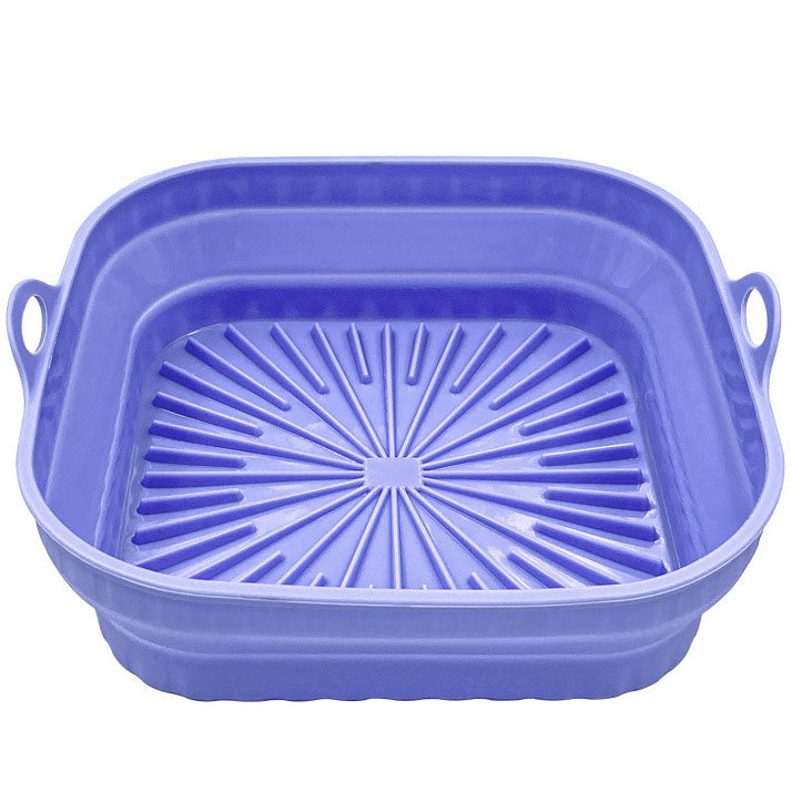 Air Fryer Silicone Grill Pan Reusable Baking Tray | Bowlift
