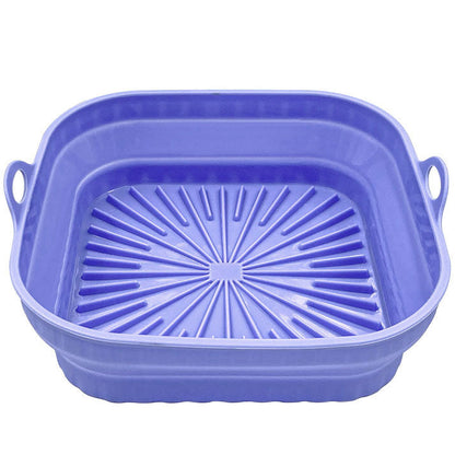 Air Fryer Silicone Grill Pan Reusable Baking Tray | Bowlift