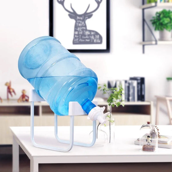 Water Bottle Metal Stand With Tap Bowlift