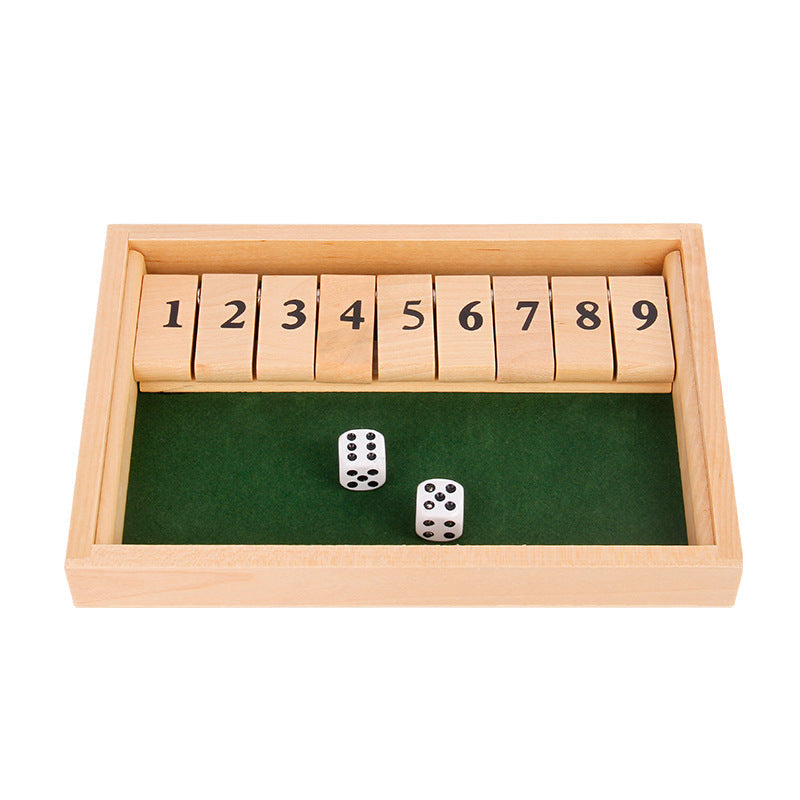 Shut The Box Game - Fun Table Math Game for Adults and Kids | Kalsten