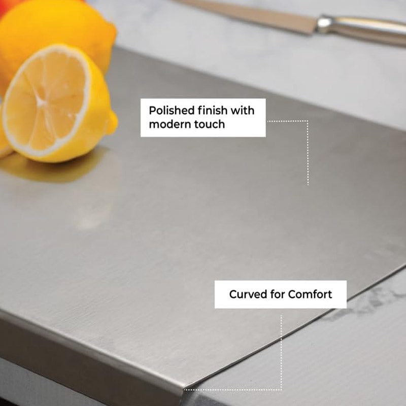 Stainless-Steel Cutting Board Bowlift