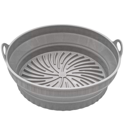 Air Fryer Silicone Grill Pan Reusable Baking Tray | Bowlift