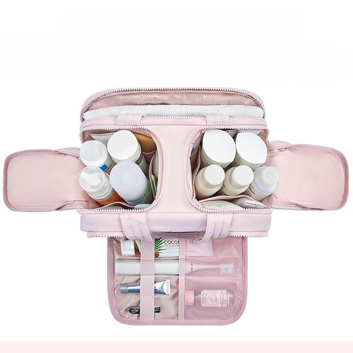 Skanto | Skanto Large Wide-Open Travel Makeup Bag