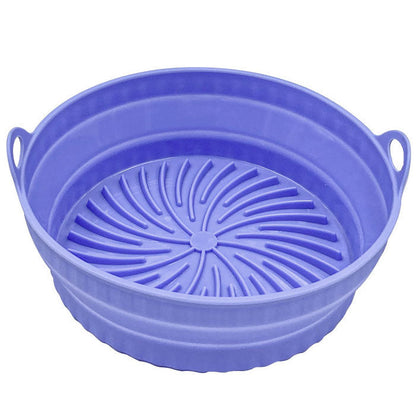 Air Fryer Silicone Grill Pan Reusable Baking Tray | Bowlift