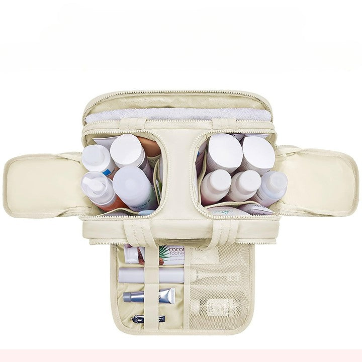 Skanto | Skanto Large Wide-Open Travel Makeup Bag