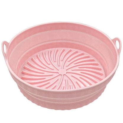 Air Fryer Silicone Grill Pan Reusable Baking Tray | Bowlift
