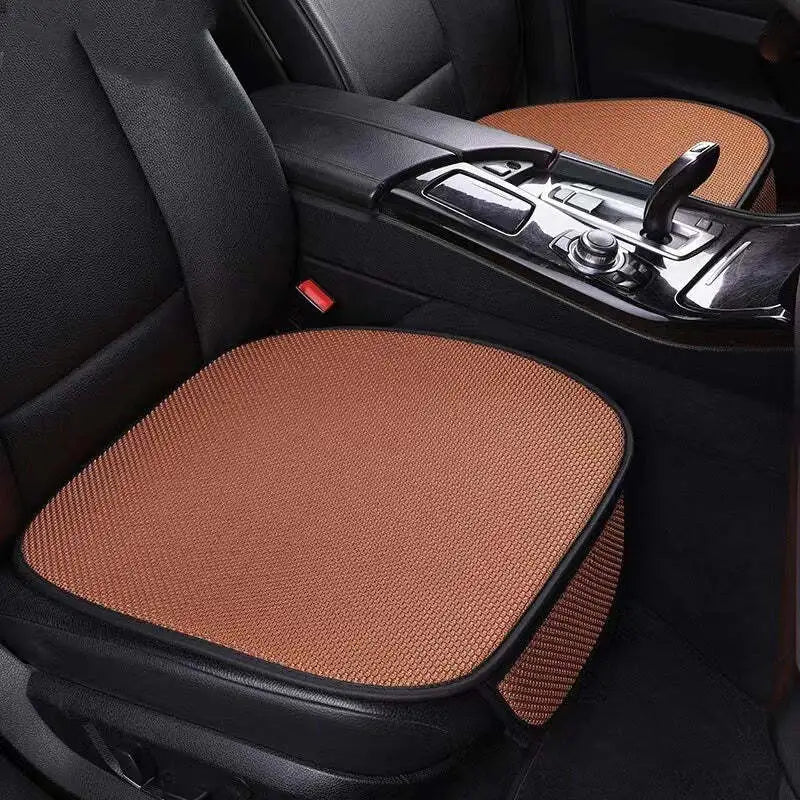 Non-slip car cushion made of ice silk, suitable for summer use