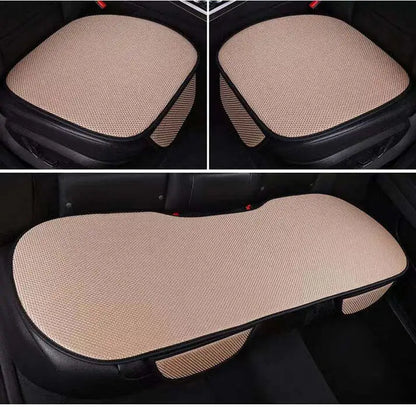 Non-slip car cushion made of ice silk, suitable for summer use
