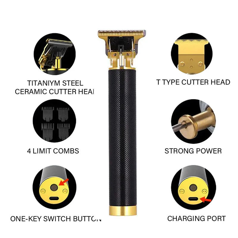 BowLift | Portable Cordless Trimmer Hair Clipper for Men