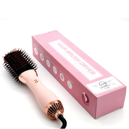 Skanto | Hair Dryer Blue Styler Hot Brush Comb for Short and Long Hair