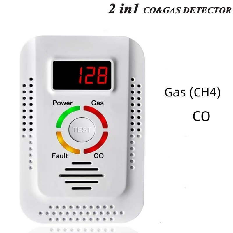 Skanto | Gas Leak Carbon Monoxide CO2 Detector Alarm for Home