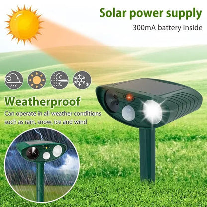 BowLift | Ultrasonic Fox Sonic Cats Deterrent Repellent Squirrel Birds for Animals