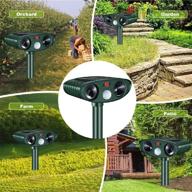 BowLift | Ultrasonic Fox Sonic Cats Deterrent Repellent Squirrel Birds for Animals