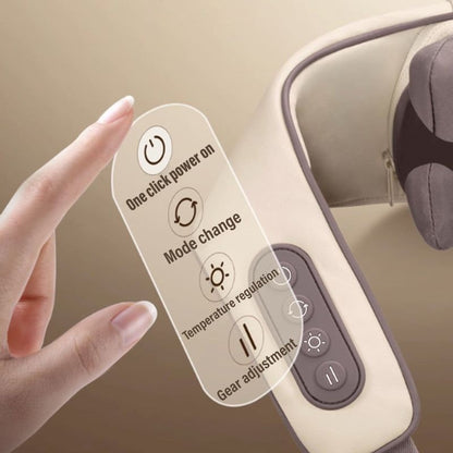 Skanto | Neck and Shoulder Massager with Electric Heat Relaxing Shiatsu Spa