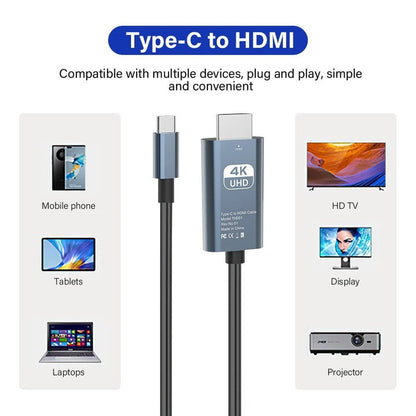 BowLift | Usb C to Hdmi Cable Cool Running Hdmi to USB C