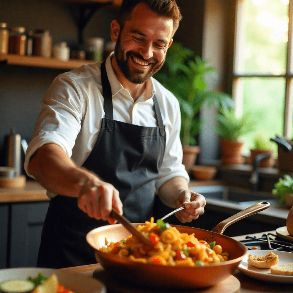 BowLift | Professional copper pan with non-stick coating & perfect heat distribution