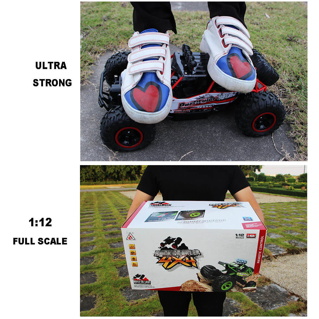 Remote-controlled car, 4x4, Monster truck, Rock Crawler, 2.4G, Off-road climbing car