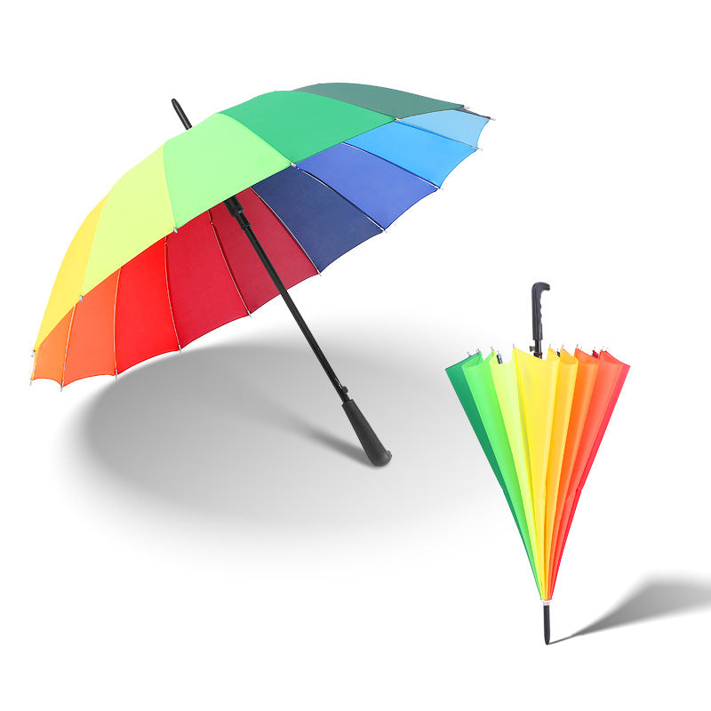 Women's colorful umbrella with innovative folding mechanism Skanto