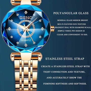 Skanto | Starry Women's Stainless Steel Watch