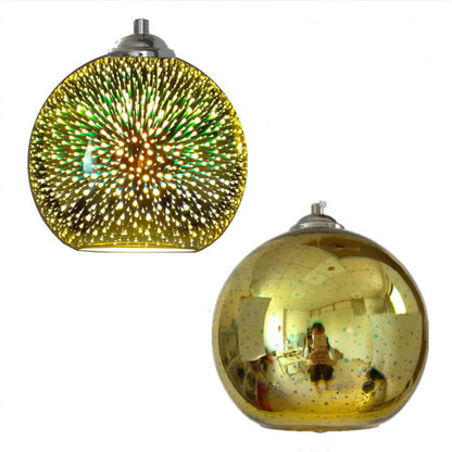 Skanto | Modern 3D Firework Glass Dome Pendant Lamp