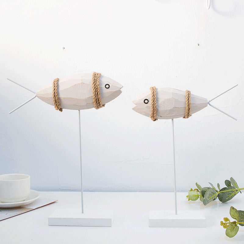 Decorative Fish Sculpture Display