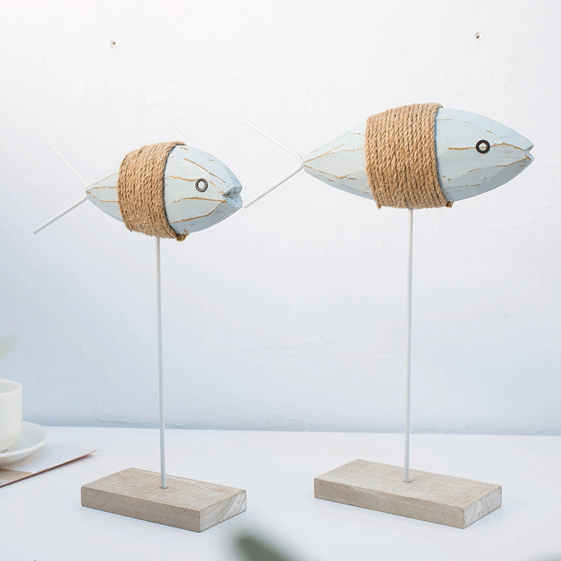 Decorative Fish Sculpture Display