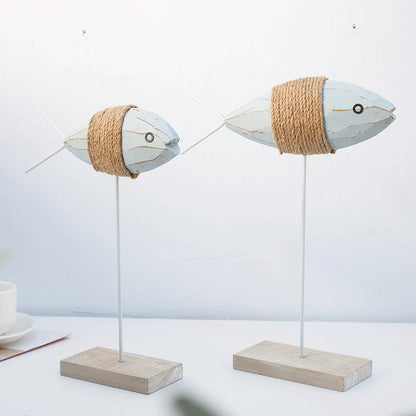Decorative Fish Sculpture Display