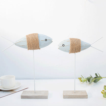 Decorative Fish Sculpture Display
