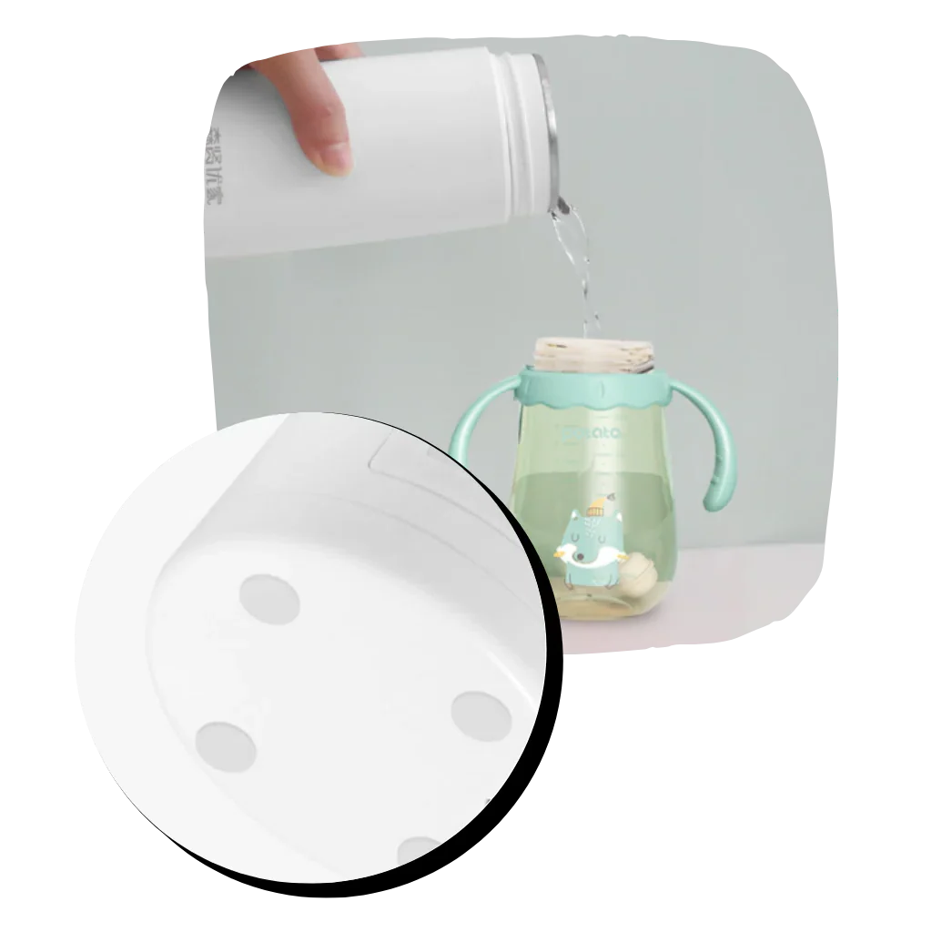 Skanto | Portable Kettle 400ml – Compact Travel Pot with Intelligent Temperature Control & Double Insulation