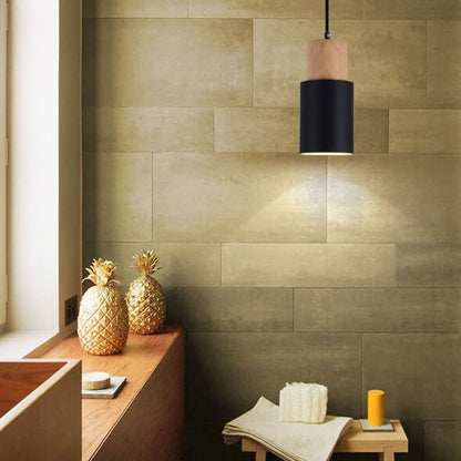 BowLift | SinglePend - Nordic Macaron Cylinder Aluminium 1-flame LED pendant lamp