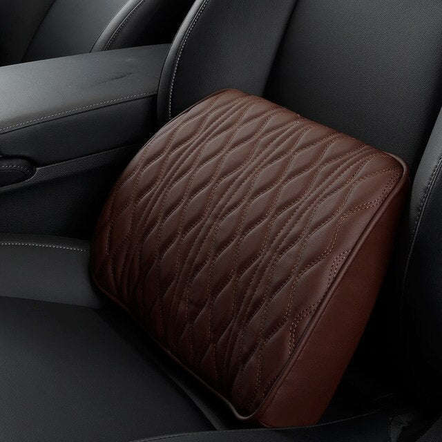 BowLift | Travel Pillow Set Leather with Memory Function