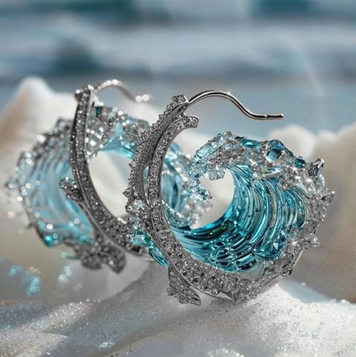 OceanSpirit Necklace - Elegant Maritime Necklace in Gold/Silver Skanto
