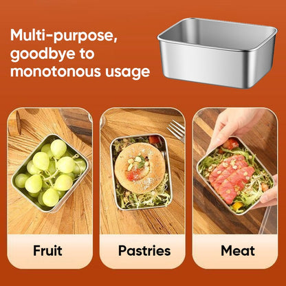 BowLift | Stainless Steel Food Storage Container with Lid, Lunch, Snack Storage Box