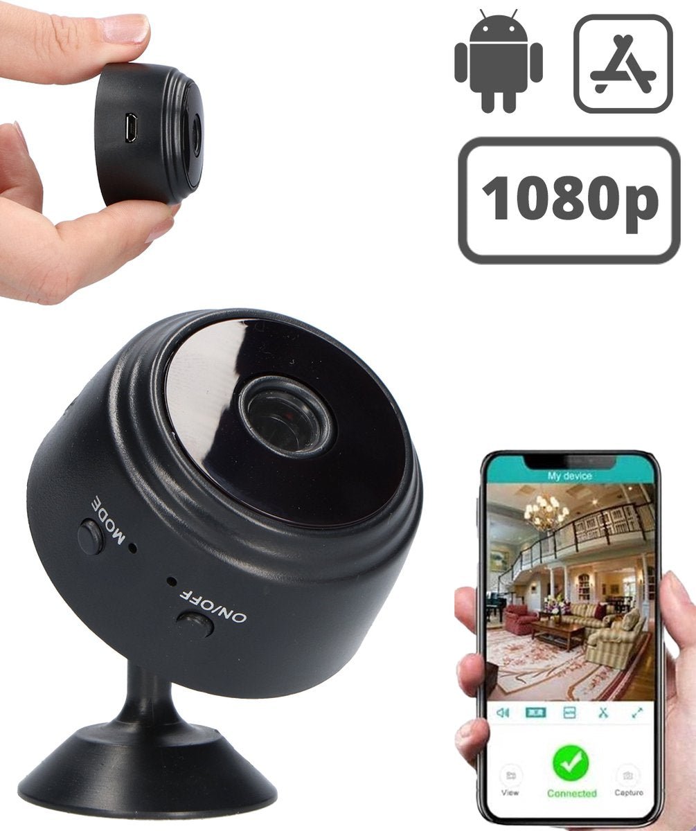 Brehn | SafetyCam WiFi Camera - Ultra compact 1080p WiFi Camera for maximum security