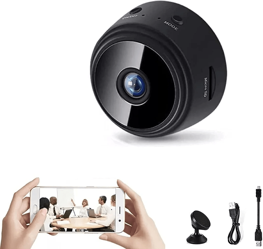 BowLift | MINIGUARD CAM – 1080p Mini Camera with Magnetic Mount & Night Vision