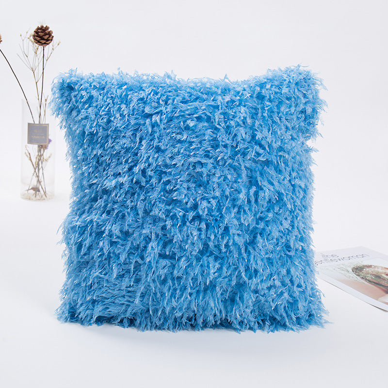 Luxurious Faux Fur Decorative Cushion